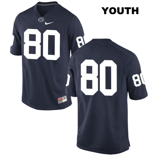 NCAA Nike Youth Penn State Nittany Lions Justin Weller #80 College Football Authentic No Name Navy Stitched Jersey EYQ5498JL